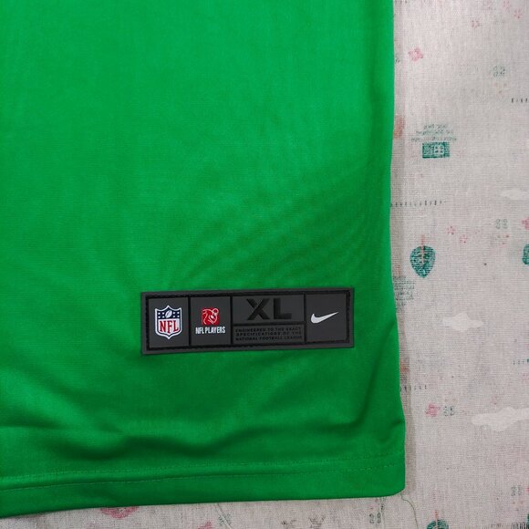 Philadelphia Eagles Kelly Jalen Hurts #1 Green Jersey - Picture 6 of 10